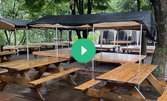 군자산가든의 여름